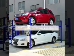 電動四柱車両リフト 24 インチ プラットフォーム幅 滑らかな容易な車両保守のために