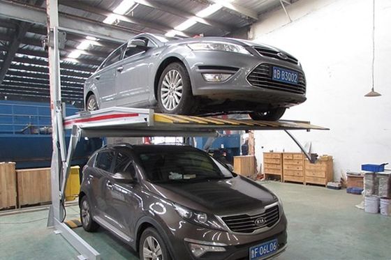 小型スペース 傾斜駐車場 2000KG カースタッカーピット