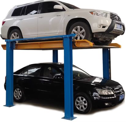 自動水力リフト 車 駐車場 ホーム 2500kg 4 ポスト ガレージ リフト PLC コントロール