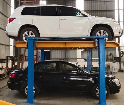 自動水力4柱式駐車エレベーター