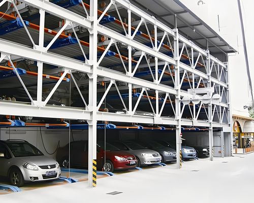 モジュール式設置 パズル 駐車場 高スペース利用 パズル システム 駐車場