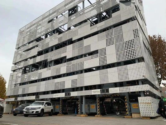 垂直または水平駐車塔システム 120 車両 駐車塔