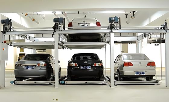 4コラムの自動リフトモーター 4ポストの自動車リフトモーター 2000kgの負荷