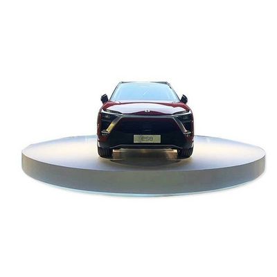 水力シリンダー駆動モード チェックプレートプラットフォームの材料上の車体の円滑な回転のための車両のリフティングターンテーブル