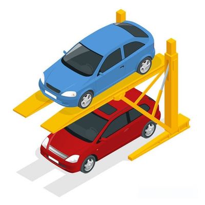 208-230V 電動4柱式駐車エレベーター 駐車用には最適なソリューション